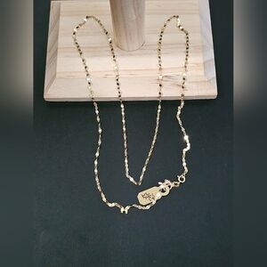 14k Gold Necklace 24 Inch